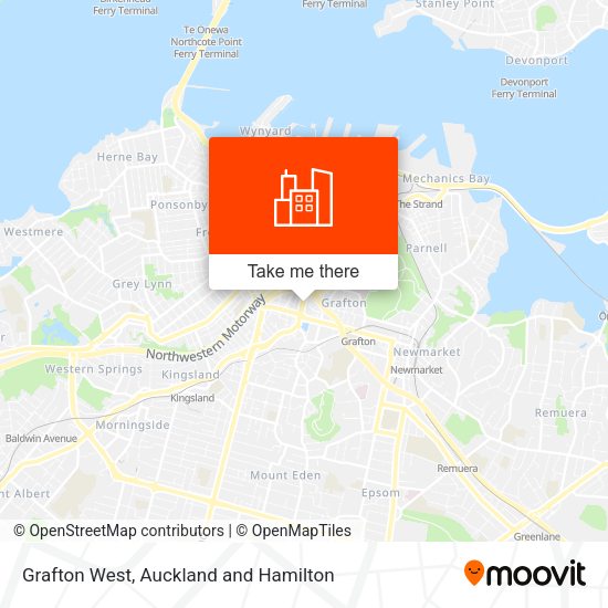 Grafton West map