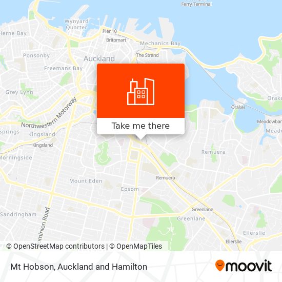 Mt Hobson map