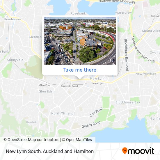 New Lynn South map