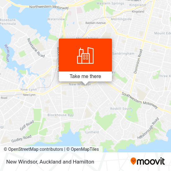 New Windsor map