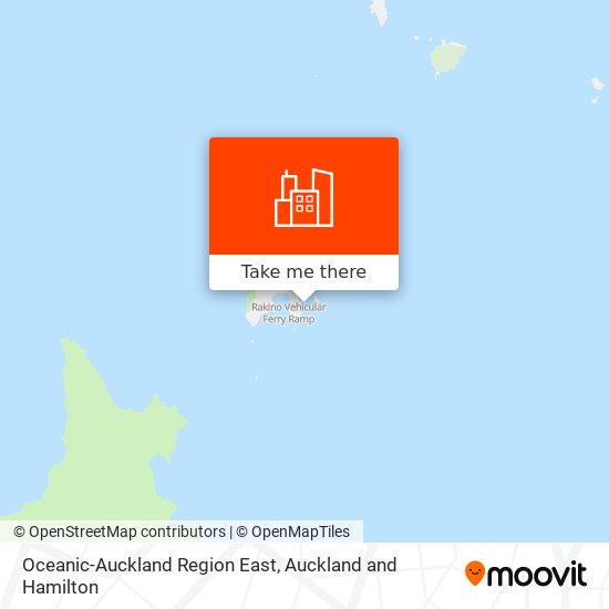 Oceanic-Auckland Region East map