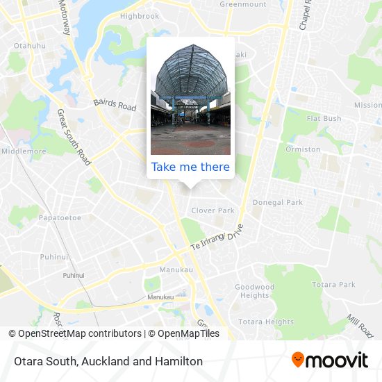 Otara South map