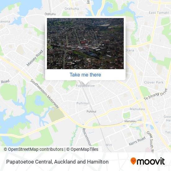 Papatoetoe Central map