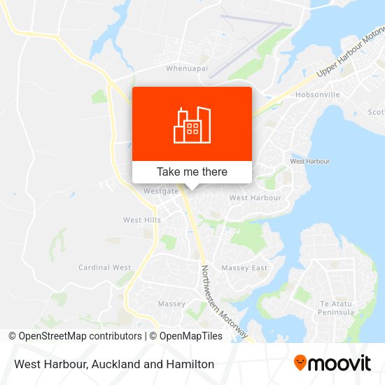 West Harbour map
