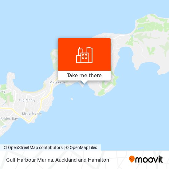 Gulf Harbour Marina map