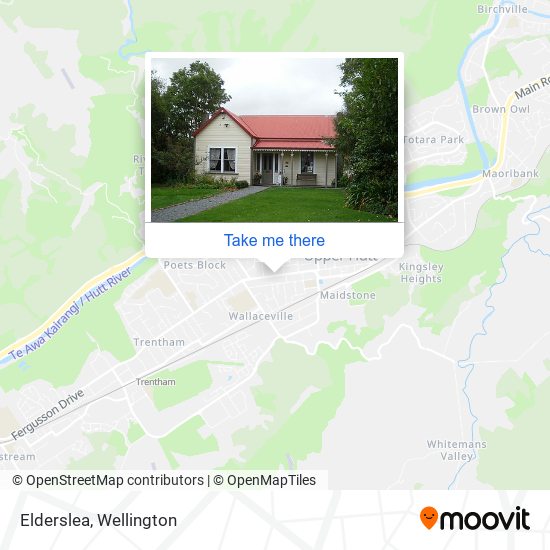 Elderslea map