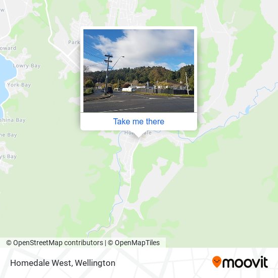 Homedale West map