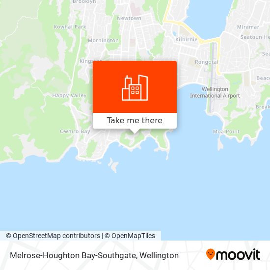 Melrose-Houghton Bay-Southgate map
