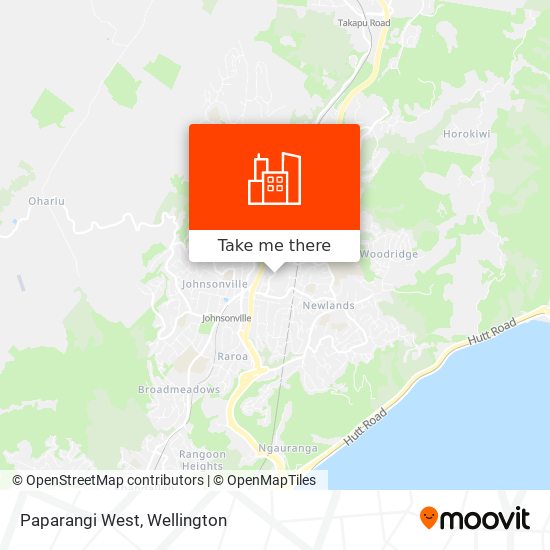 Paparangi West map
