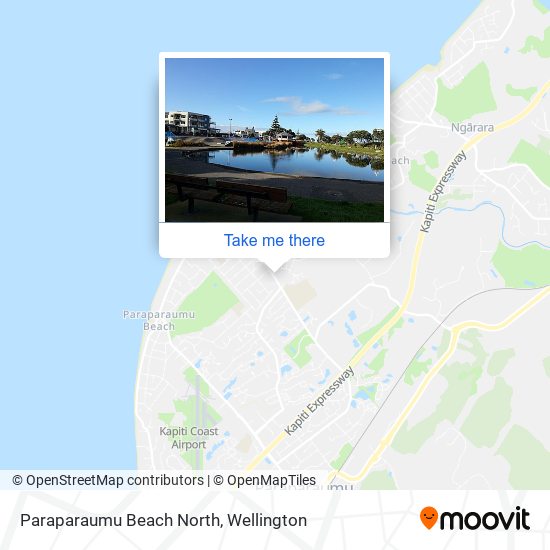 Paraparaumu Beach North map