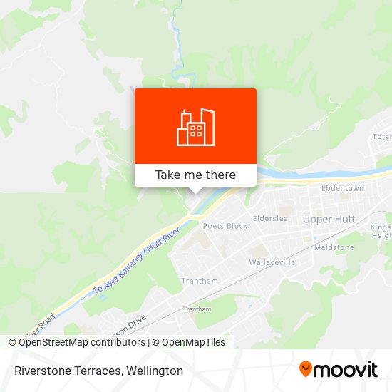 Riverstone Terraces map