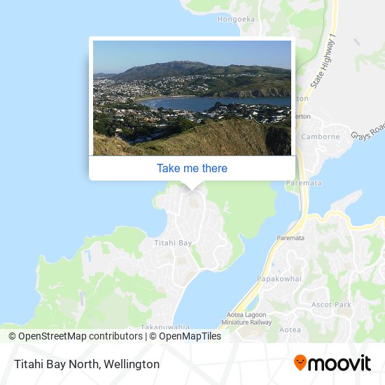 Titahi Bay North map