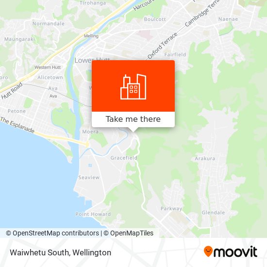 Waiwhetu South map