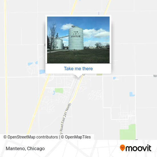 Manteno map