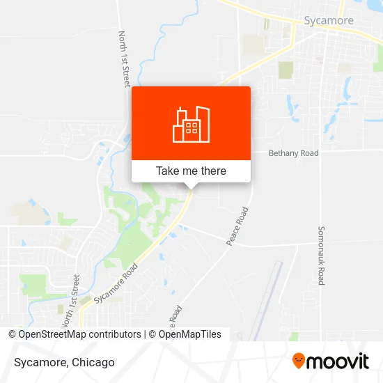 Sycamore map