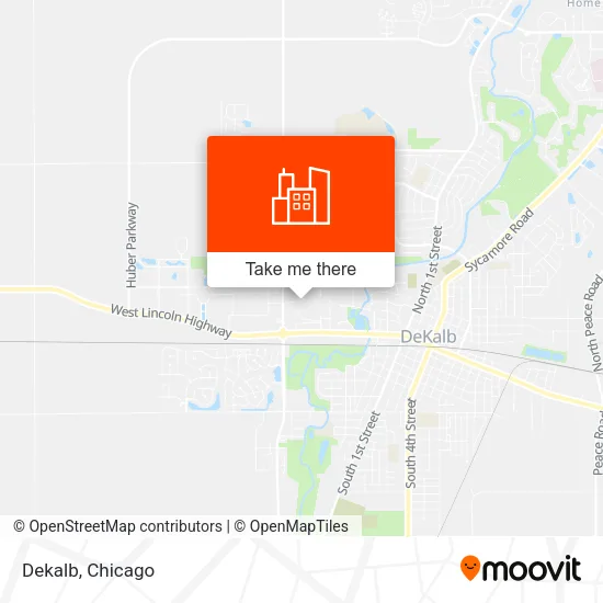 Dekalb map
