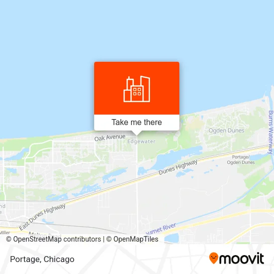 Portage map