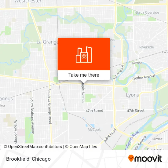 Brookfield map