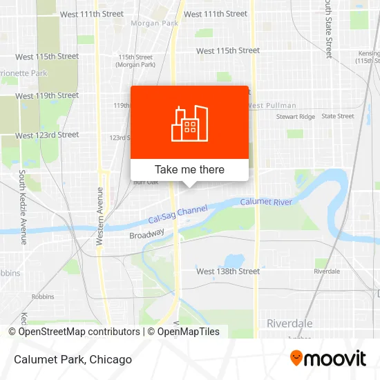 Calumet Park map