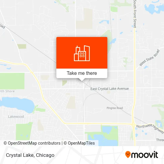Crystal Lake map
