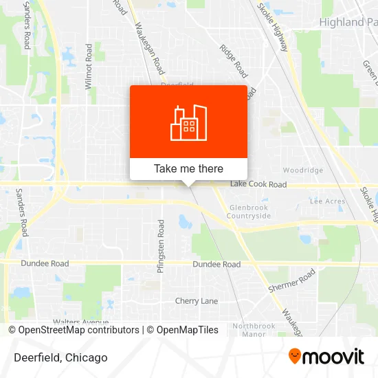 Deerfield map