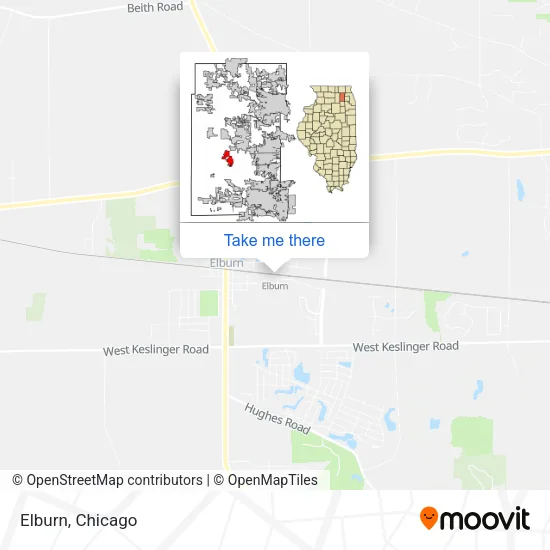 Elburn map