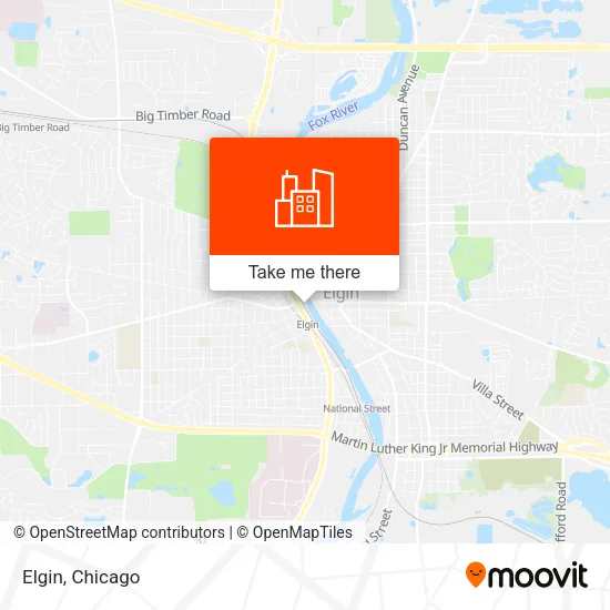 Elgin map