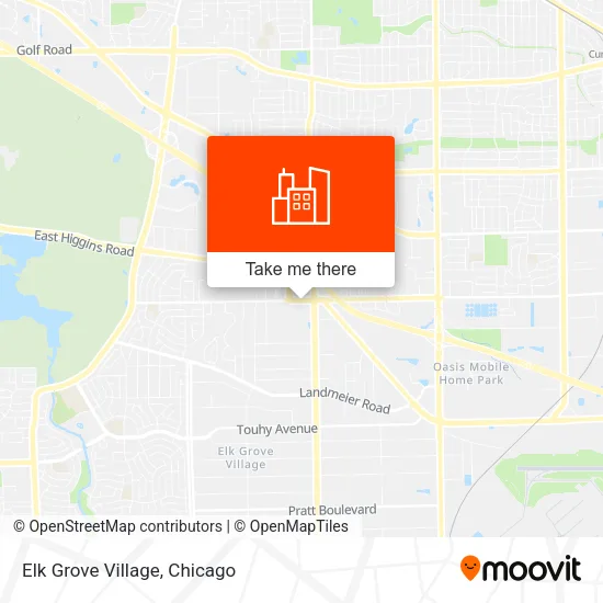 Elk Grove Village map