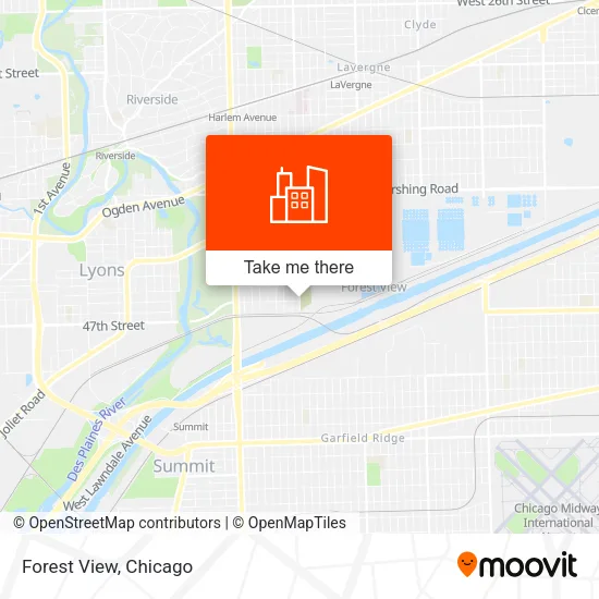Forest View map