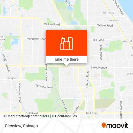 Glenview map