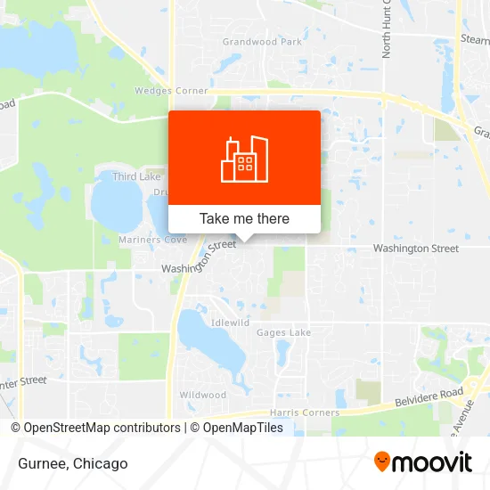 Gurnee map