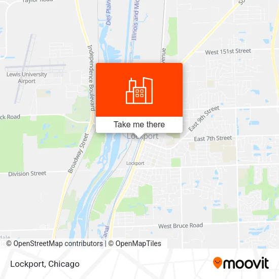 Lockport map