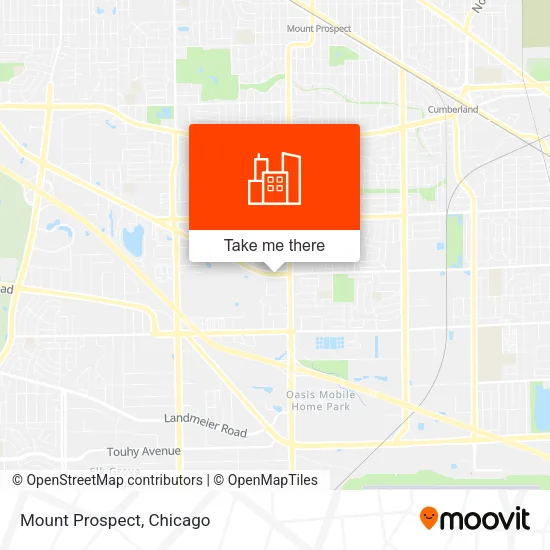 Mount Prospect map