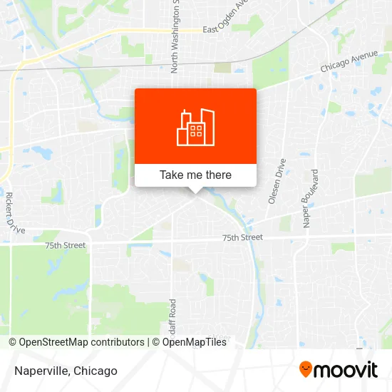 Naperville map