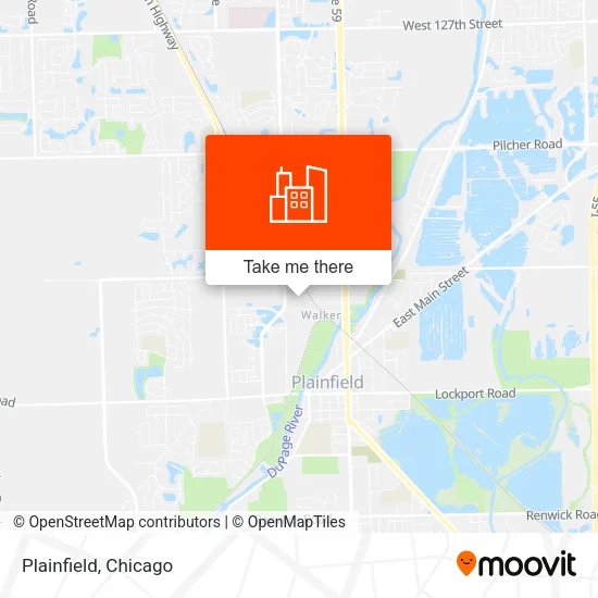 Plainfield map
