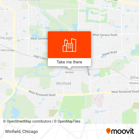 Winfield map