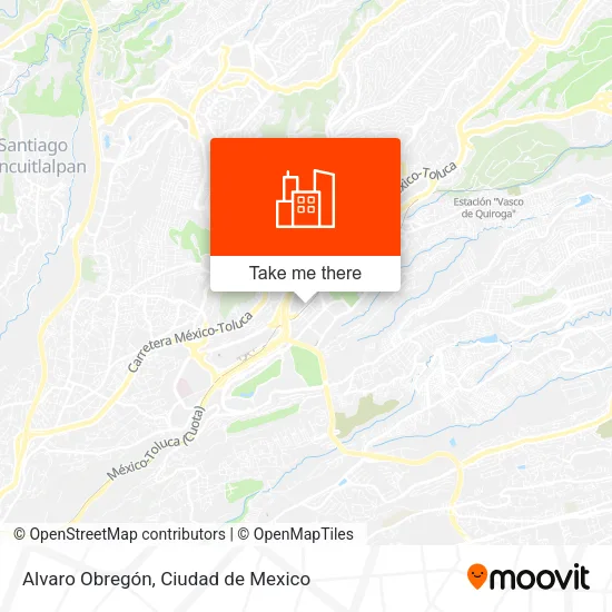 Alvaro Obregón map