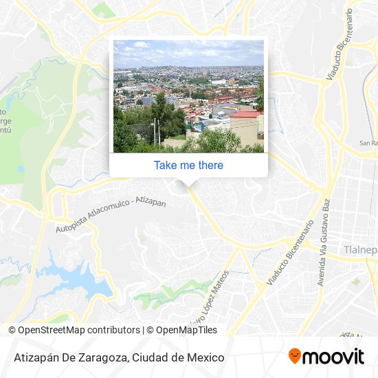 Atizapán De Zaragoza map