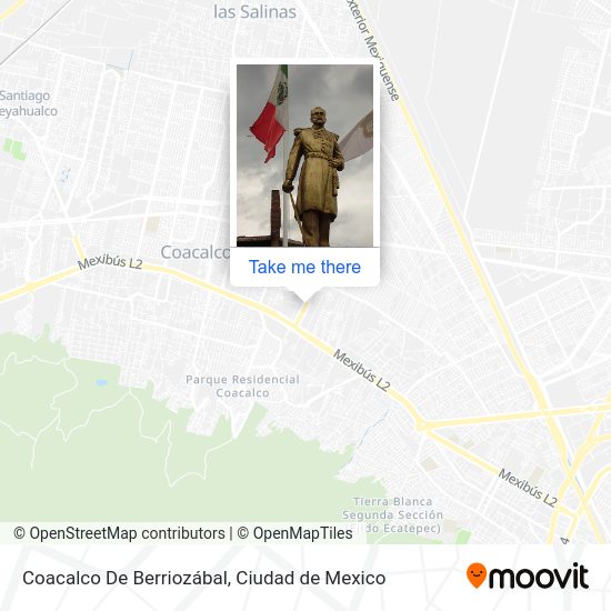 Coacalco De Berriozábal map