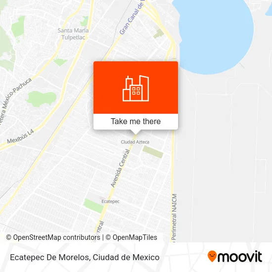 Ecatepec De Morelos map