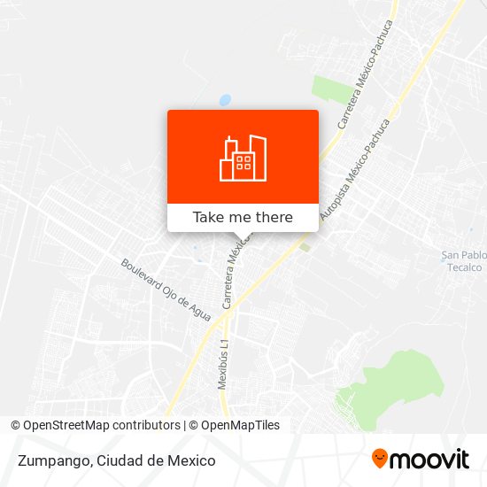 Zumpango map