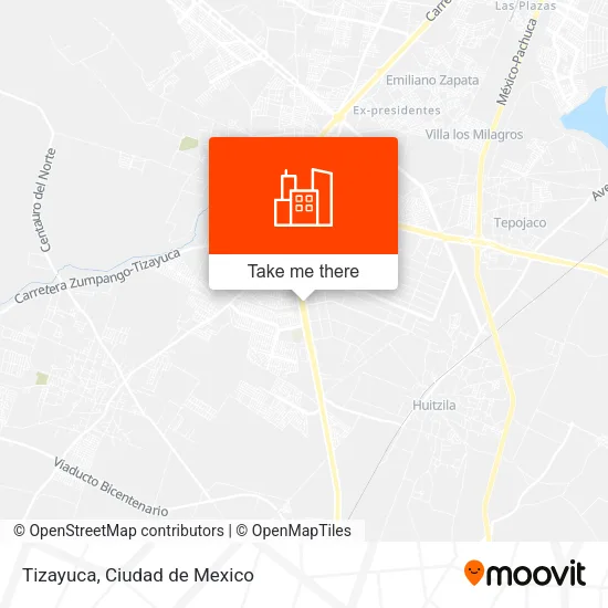 Tizayuca map