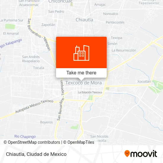 Chiautla map