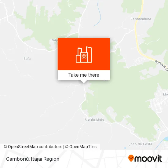 Camboriú map