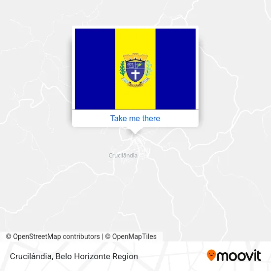 Crucilândia map