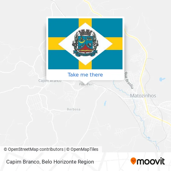 Capim Branco map
