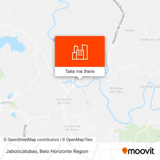 Jaboticatubas map