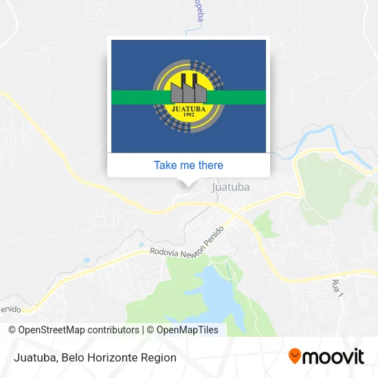 Juatuba map