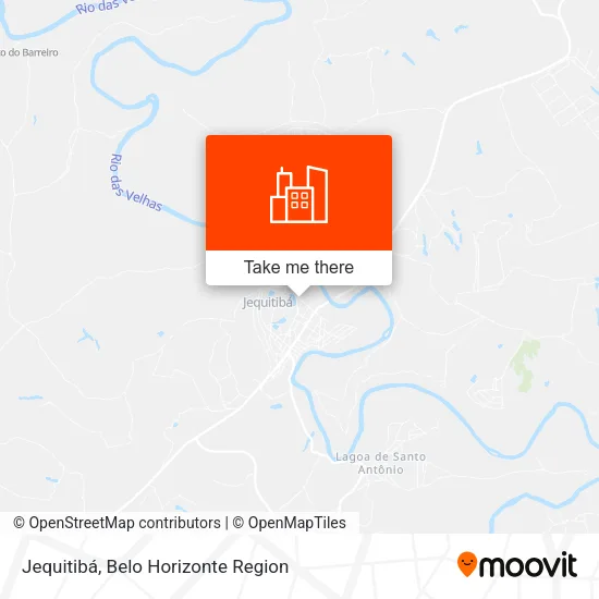 Jequitibá map