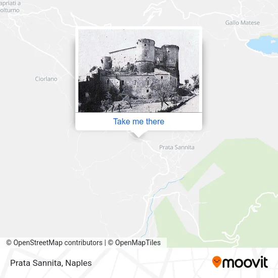 Prata Sannita map